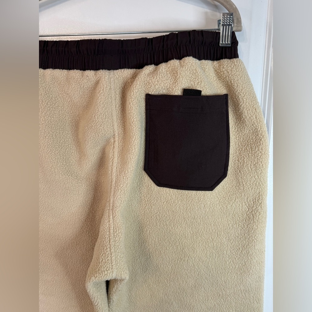 Outdoor Voices Mojave/Soil Beige PrimoFleece Jogger Lounge Pants - Size Medium - Picture 6 of 9